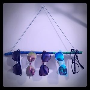 Sunglasses Glasses decor display storage blue